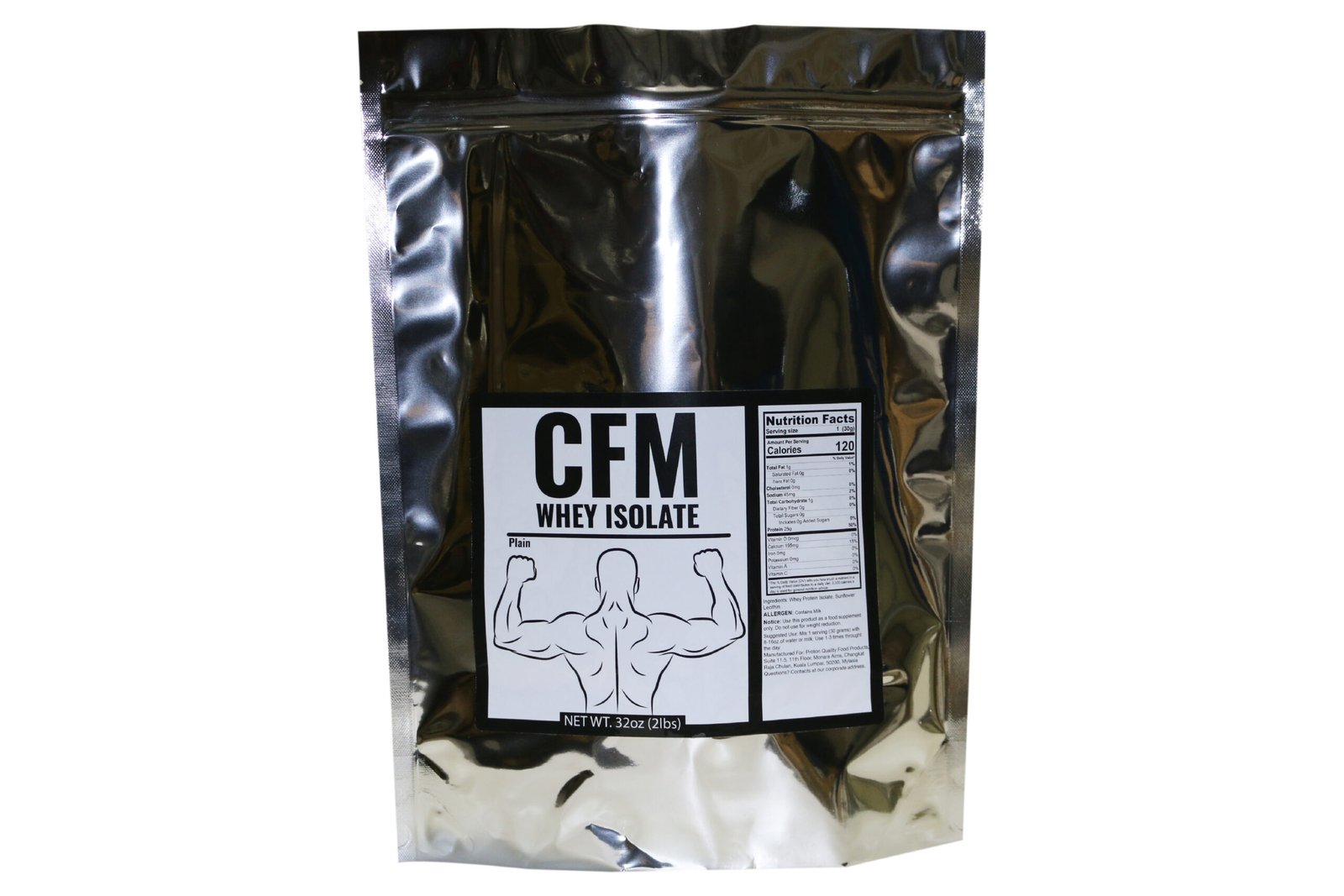 CFM Whey Protein Isolate 2lbs - Image 2