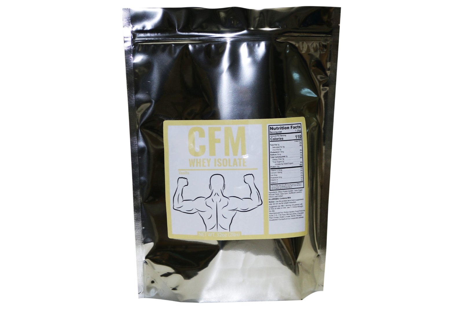 CFM Whey Protein Isolate 2lbs
