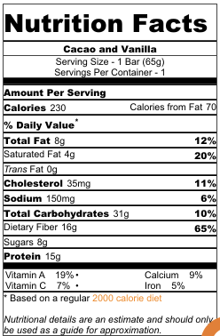 Muscle Up Protein Bar Case (Chocolate Chip) Box of 12 - Image 3