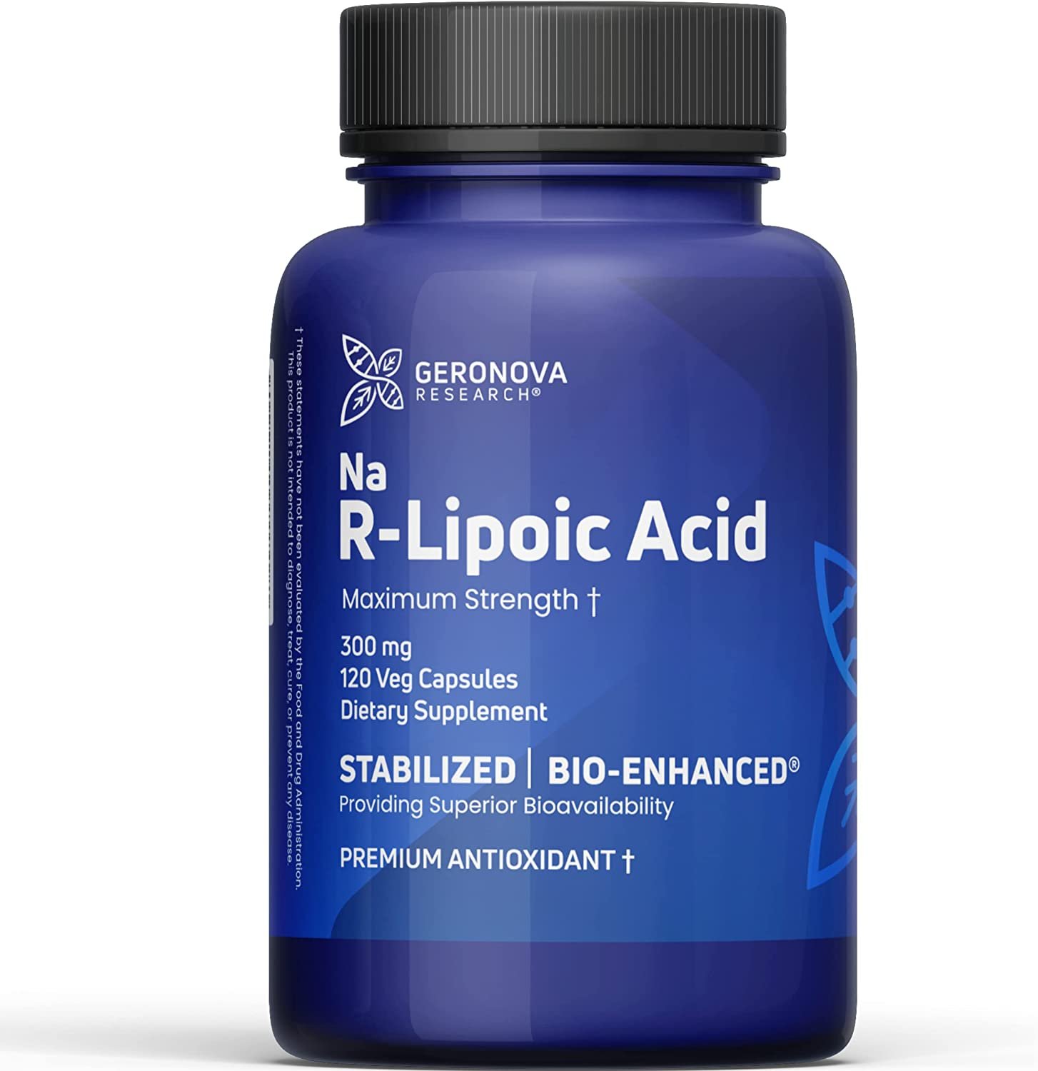 Geronova Research – R-Lipoic Acid 300 Mg 120 Vcaps