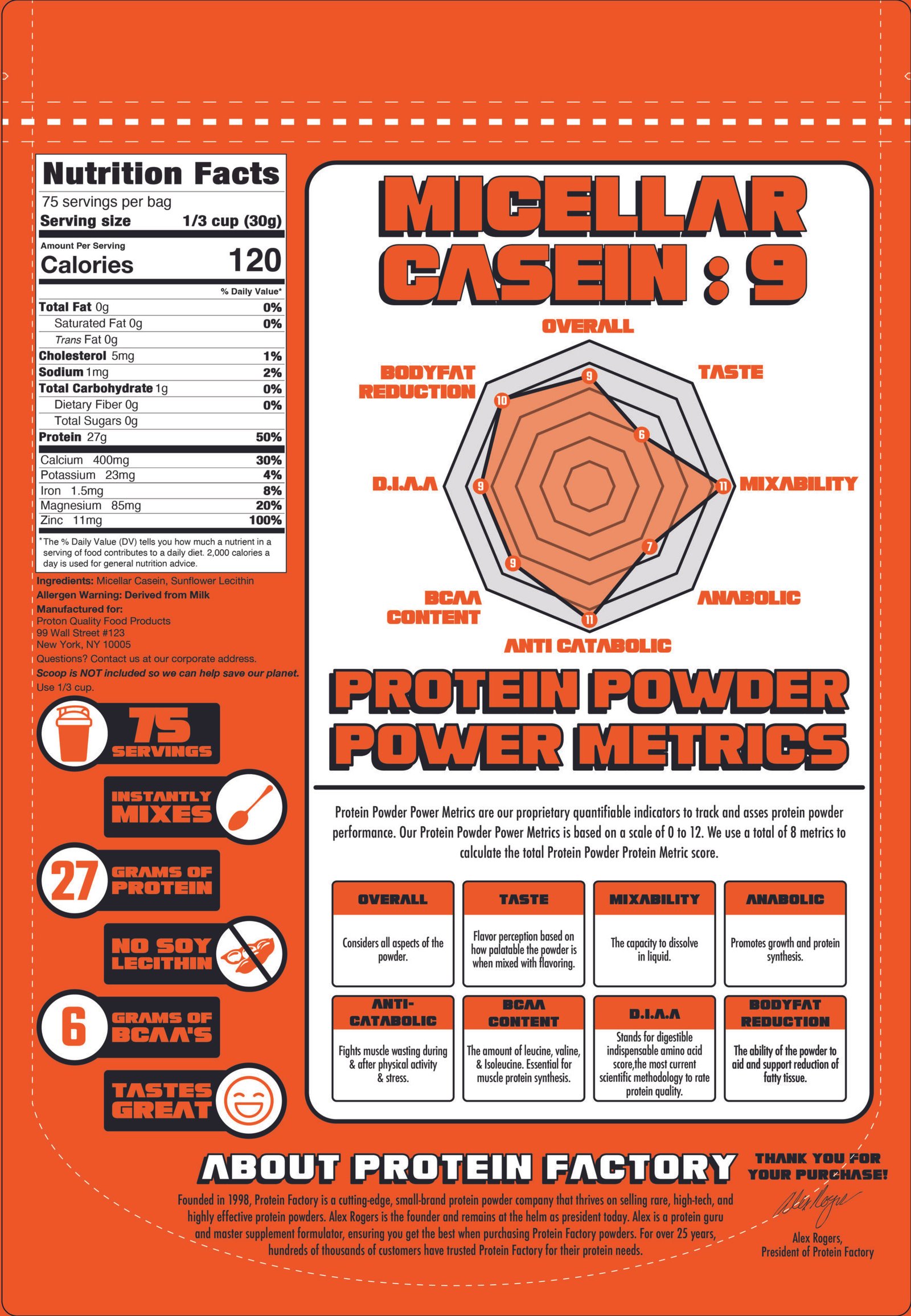 France: Micellar Casein 5 lbs (Grass fed protein) - Image 6