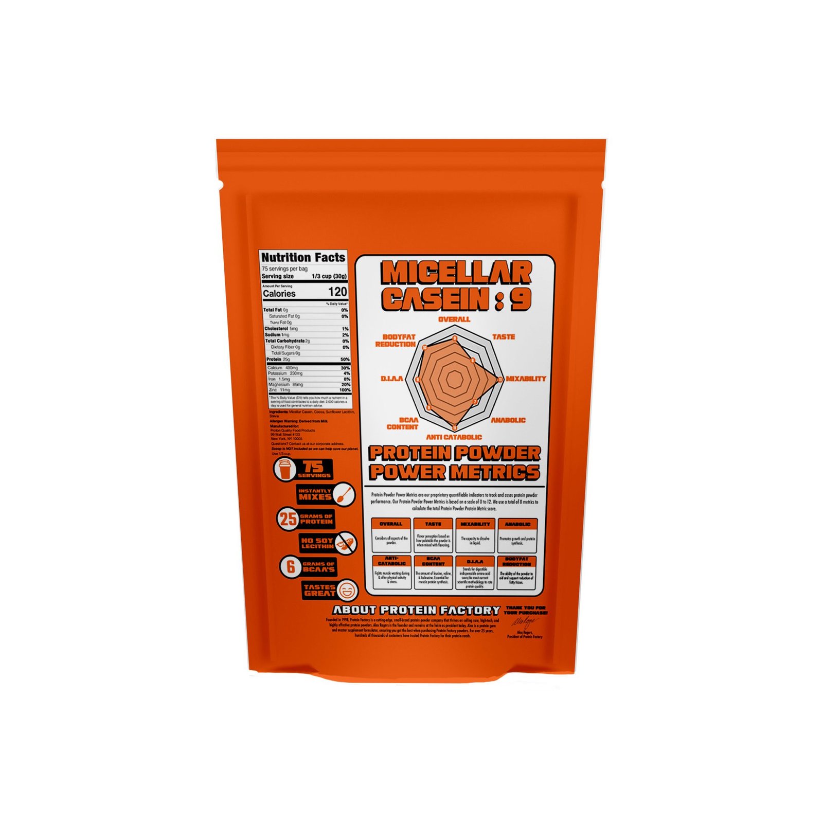 France: Micellar Casein 5 lbs (Grass fed protein) - Image 2