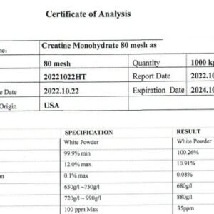 Alternative view of Creatine Monohydrate 500 grams | 100 servings