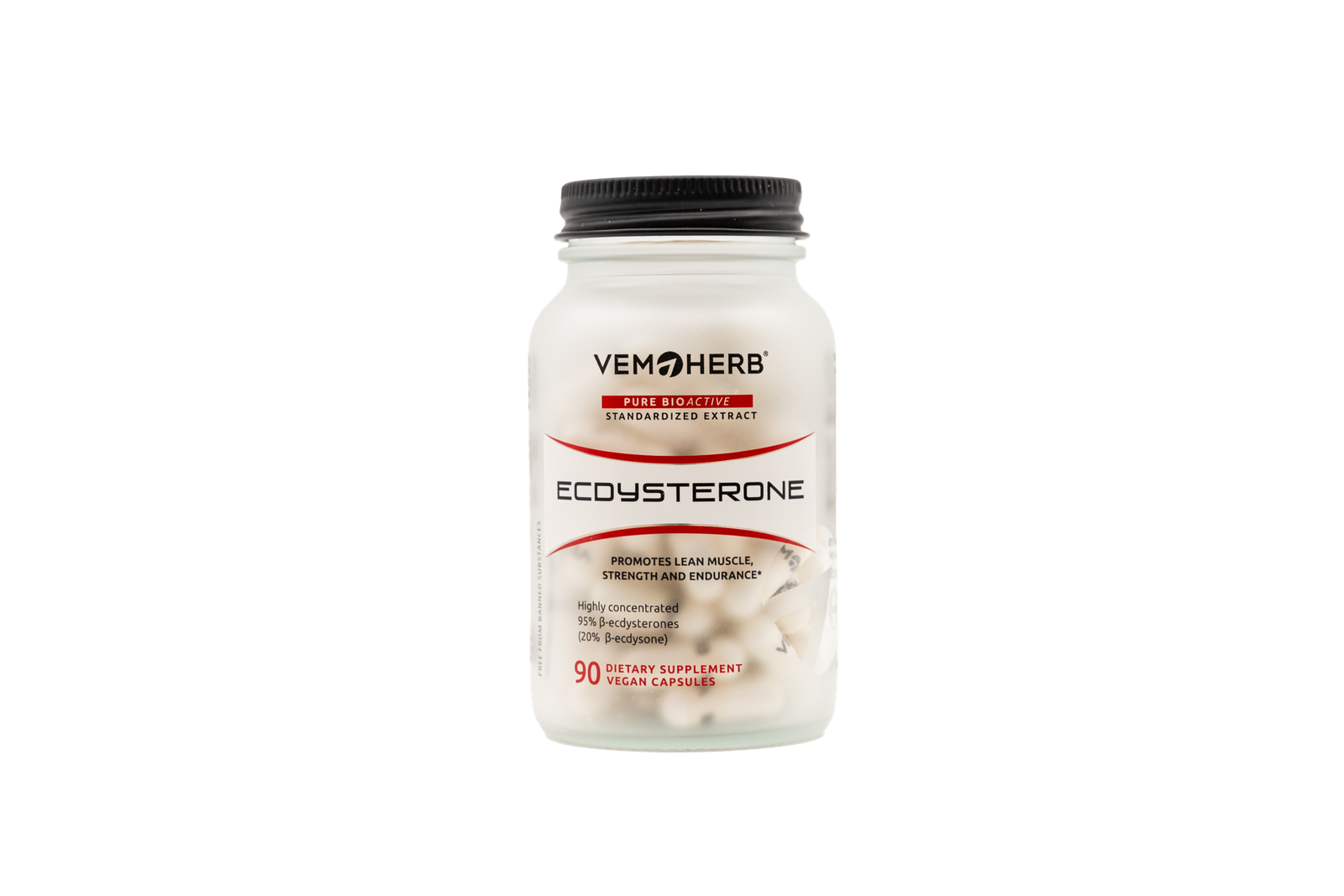Ecdysterone (95% Beta Ecdysterone) 90 Capsules