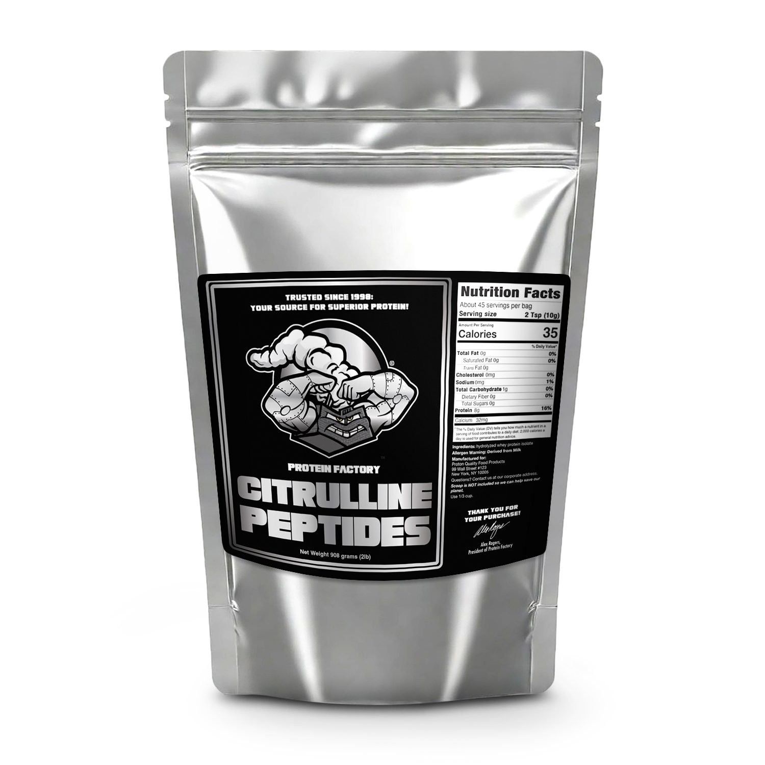 Citrulline Peptides (454 grams | 1 lbs)