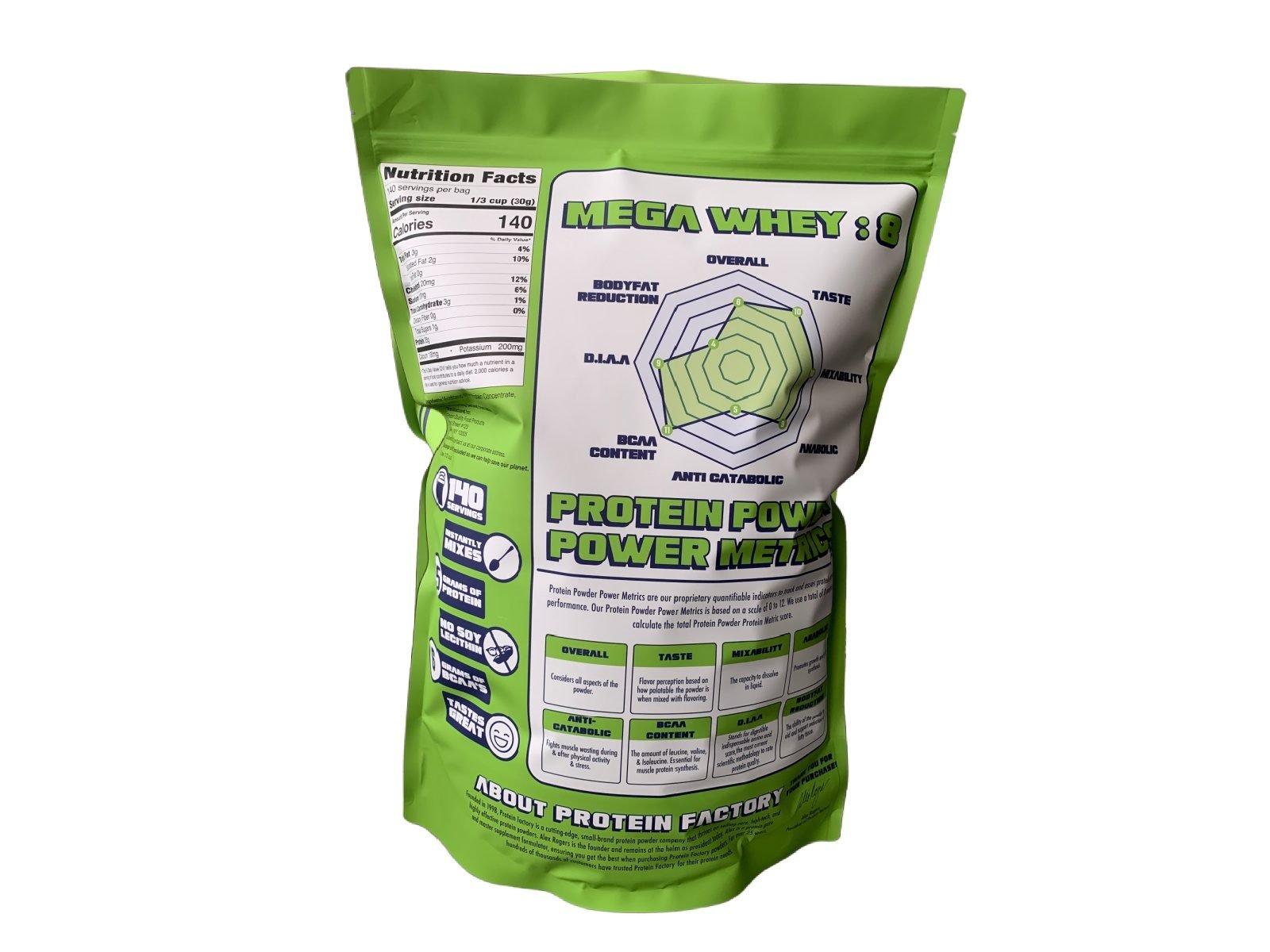 MEGA WHEY PROTEIN — Pure Muscle-Building Power – 10 lbs - Image 3