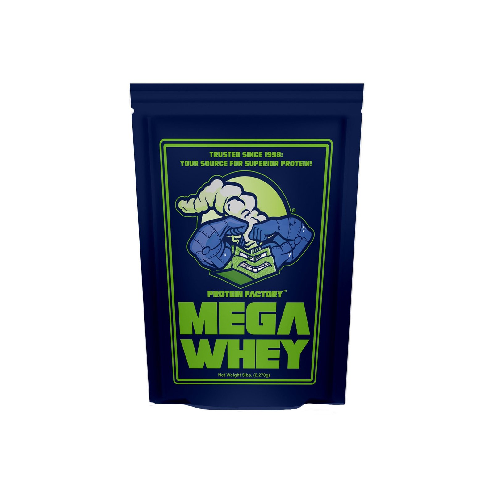 Mega Whey Protein 5 lbs Plain