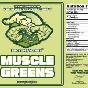 Alternative view of Muscle Greens [Super Greens Powder]