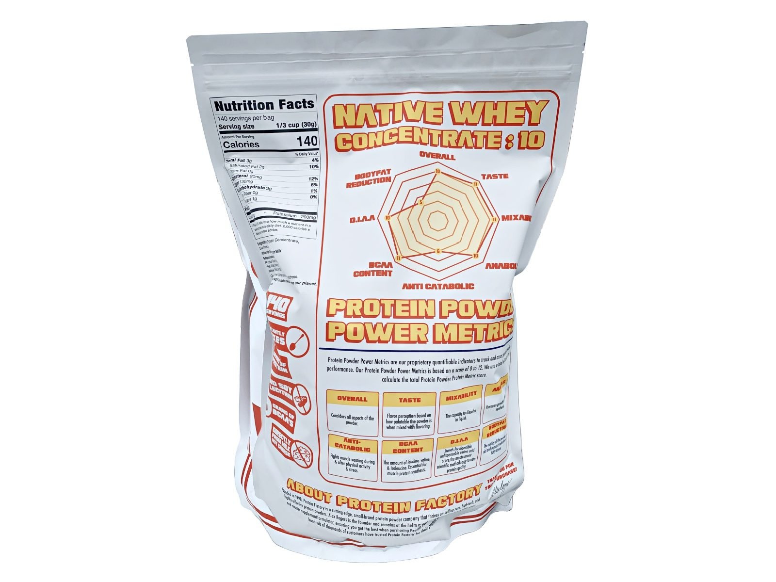 Native Whey Protein Concentrate 10 lbs - Image 2