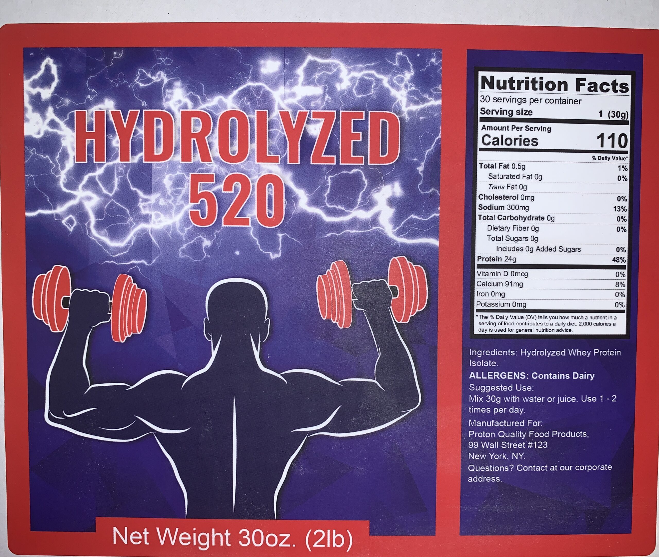 Hydrolyzed Whey Protein 520 - Image 2