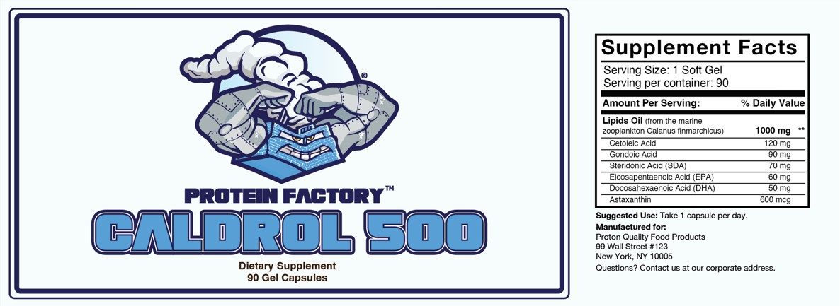 Caldrol 500 | Wax Ester | 180 capsules | Calanus Oil - Image 2