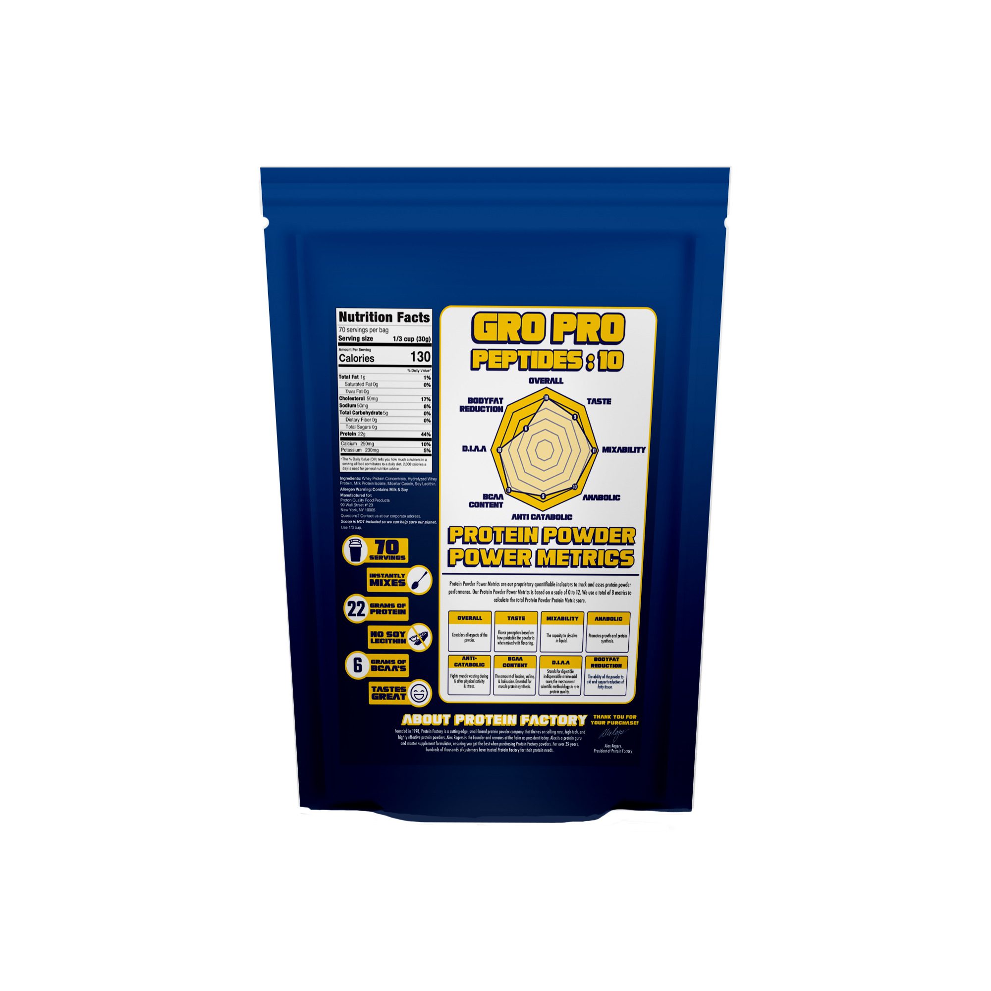GRO PRO PEPTIDES — High-Performance Whey & Casein Protein Blend - Image 5