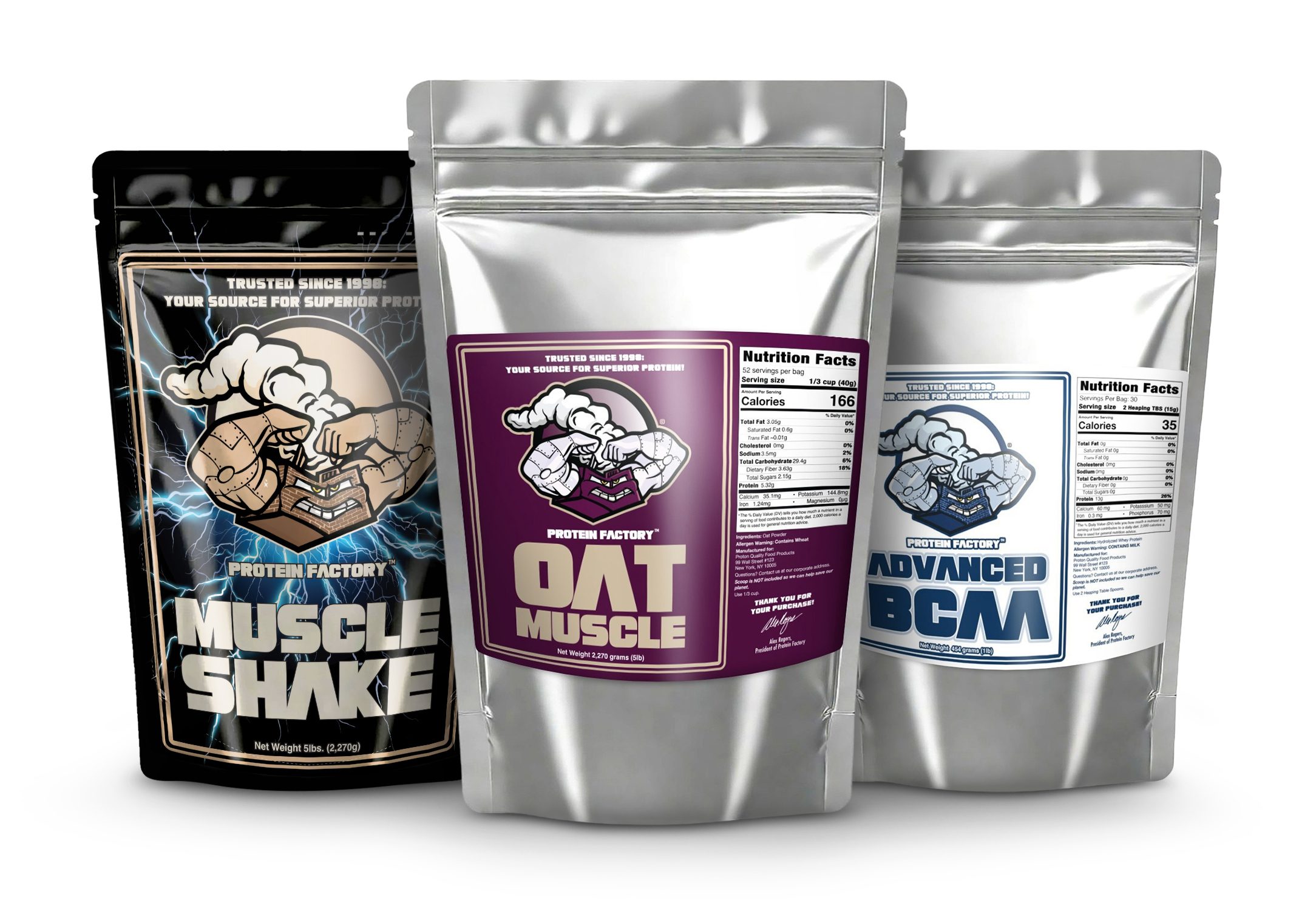 Hybrid Protein MPS Stack™ (Muscle Shake + Oatmuscle + BCAA Peptides)