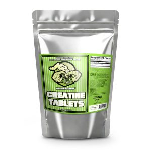 Creatine Tablets | 300 Tablets | Chewable Lemon Tart Flavor