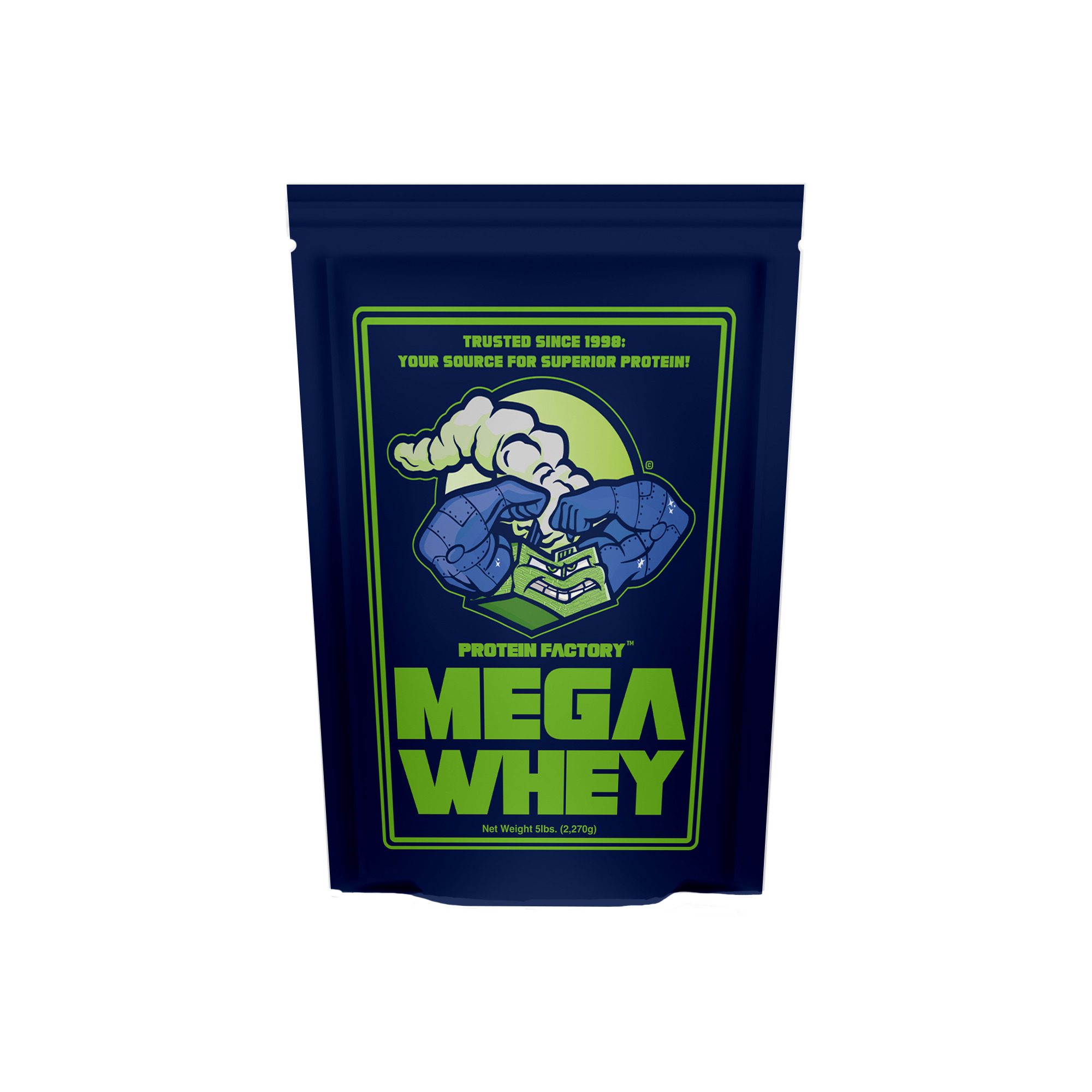 Mega Whey Protein 5 lbs Plain