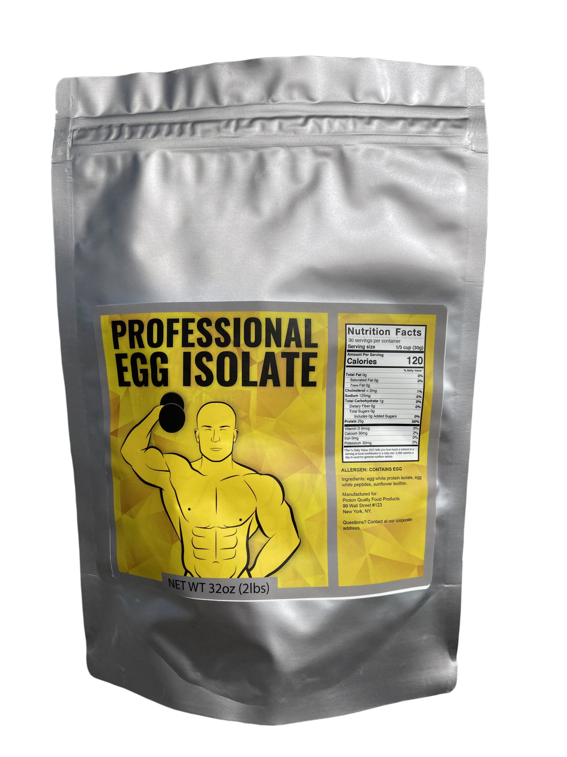 Professional Egg Isolate | 2 lbs | 30 Servings